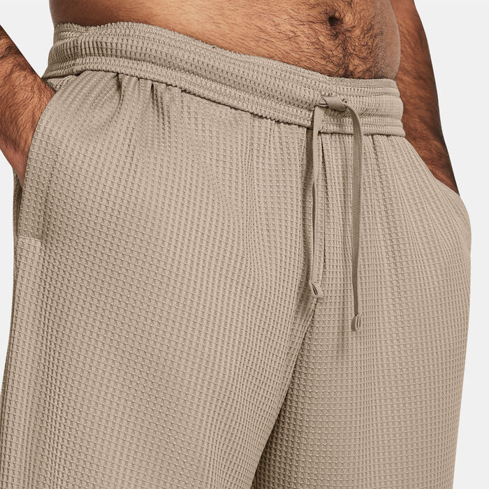 Under Armour Men's Rival Waffle Sweatpants Brown image number 3