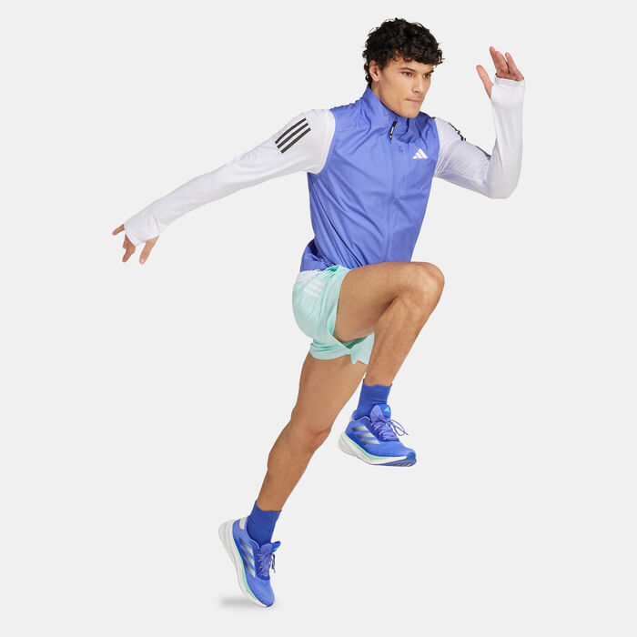 adidas Men's Own the Run Vest Blue image number 2