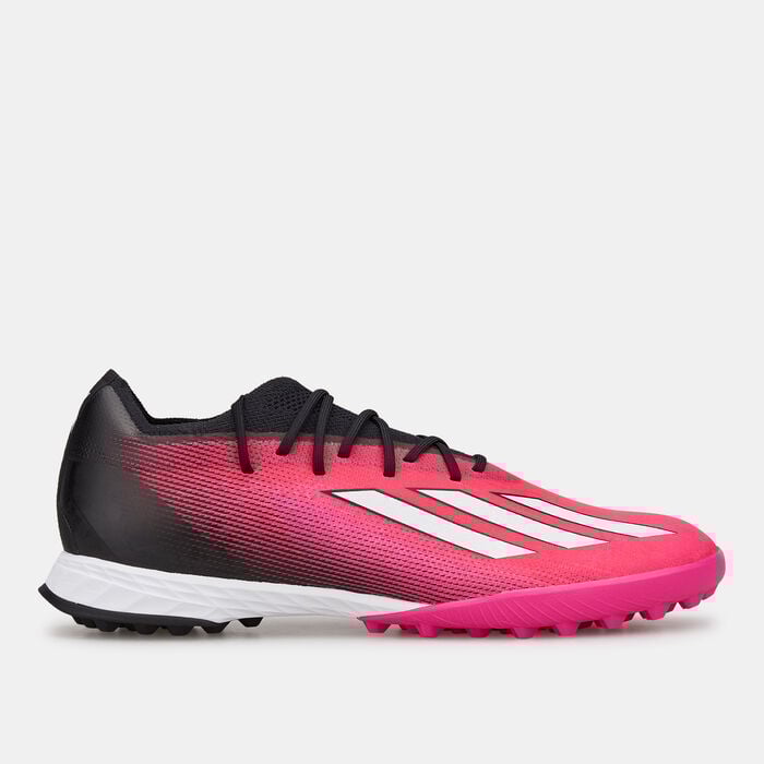 adidas Men's X Speedportal.1 Turf Football Shoe Pink adidas Men's X Speedportal.1 Turf Football Shoe Pink image number 0