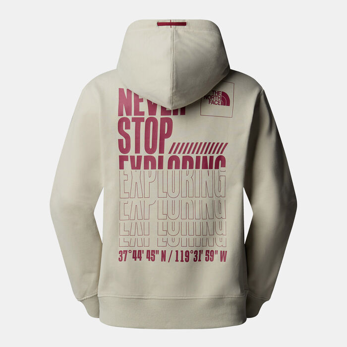 The North Face Men's Coordinates Hoodie Grey image number 1