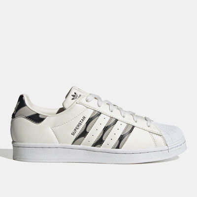 adidas Originals Women's x Marimekko Superstar Shoe Beige