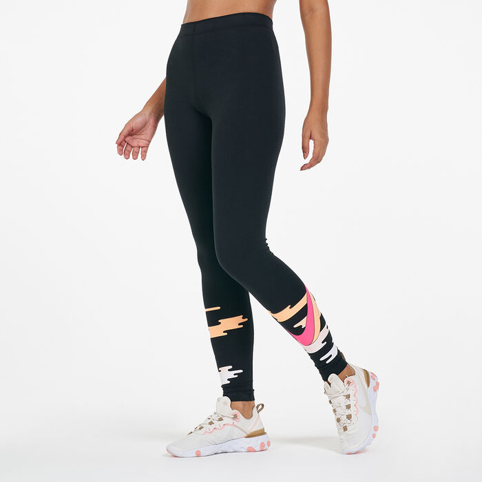 Nike Women's Sportswear Icon Clash Leggings Black Nike Women's Sportswear Icon Clash Leggings Black image number 0