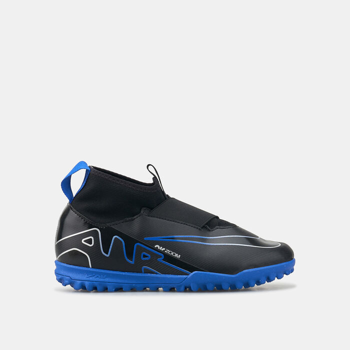 Nike Kids' Mercurial Superfly 9 Academy Turf Ground Football Shoes Black Nike Kids' Mercurial Superfly 9 Academy Turf Ground Football Shoes Black image number 0