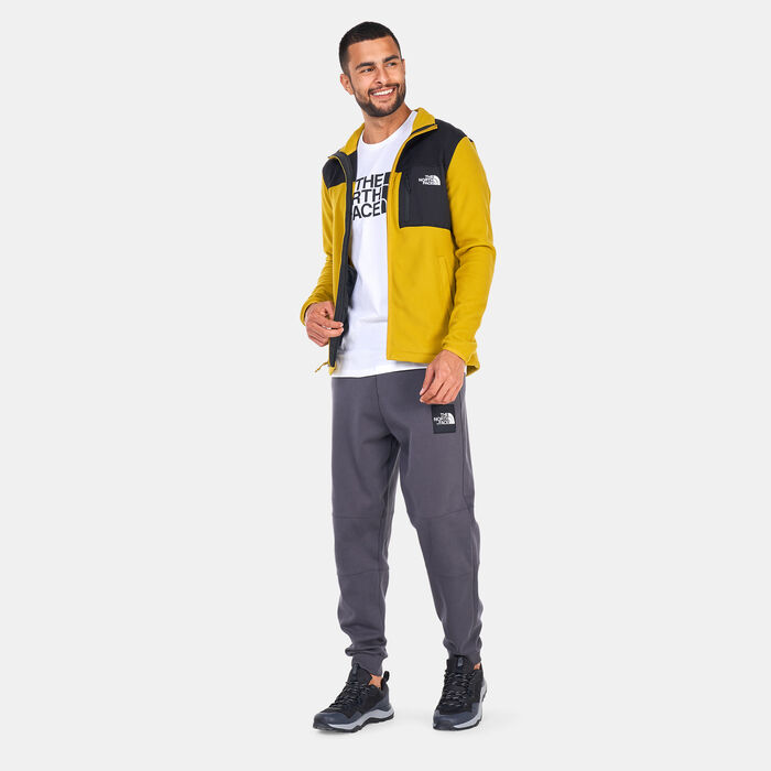 The North Face Men's Homesafe Full-Zip Fleece Jacket yellow image number 2