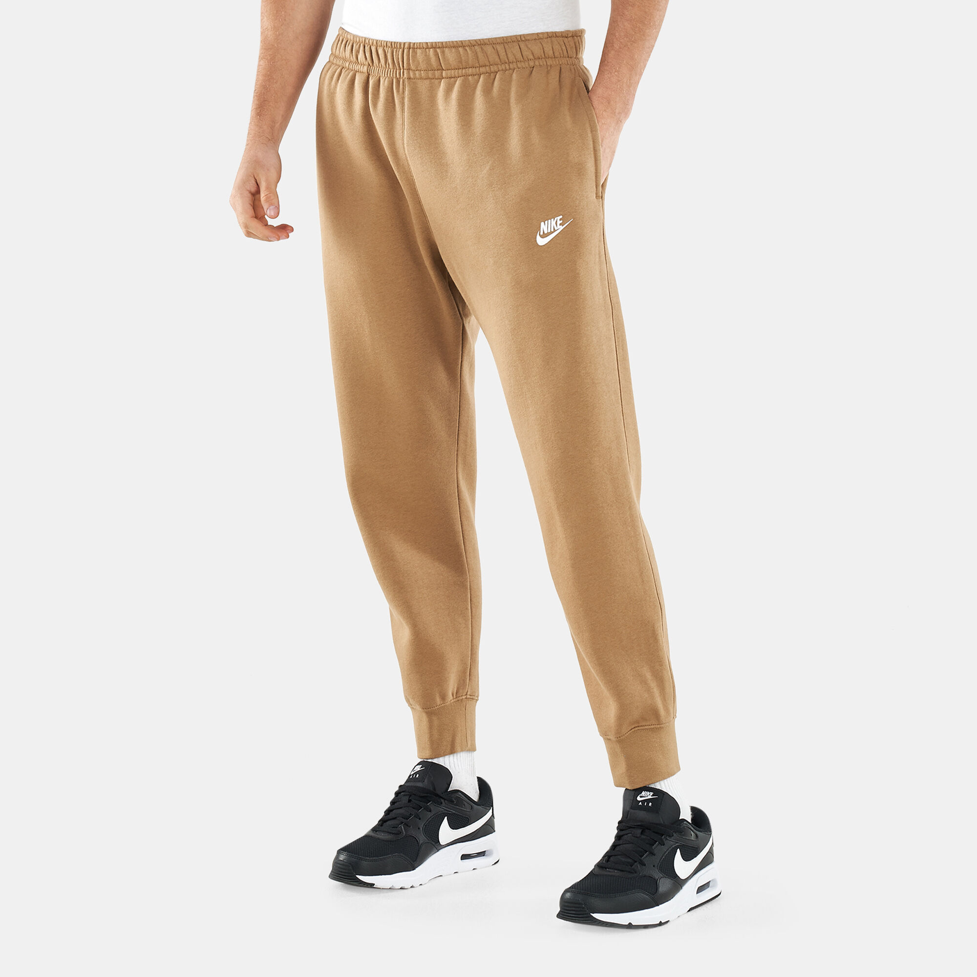 Sportswear Club Fleece Joggers Beige Nike in Qatar SSS