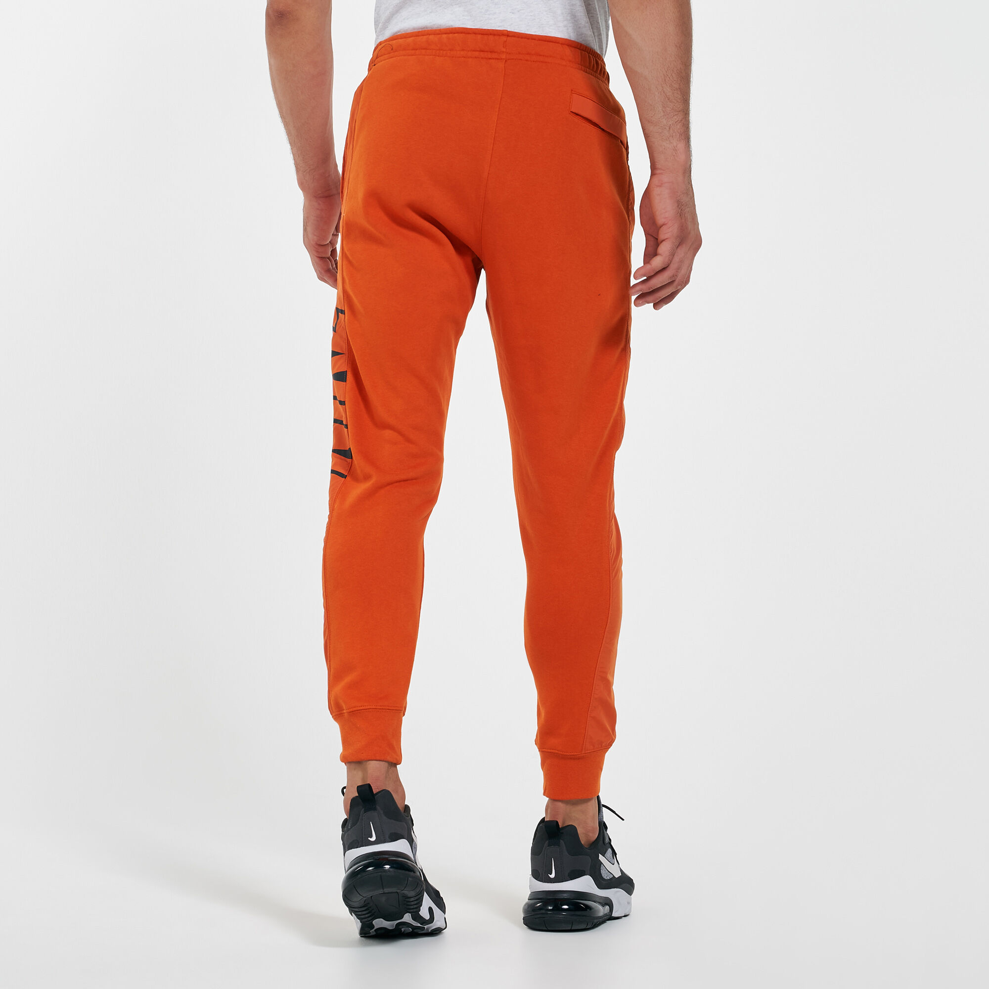 Orange nike sweatpants online