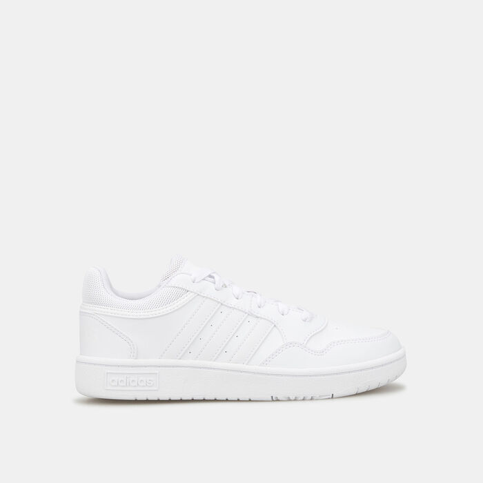 adidas Kids' Hoops Shoe White adidas Kids' Hoops Shoe White image number 0