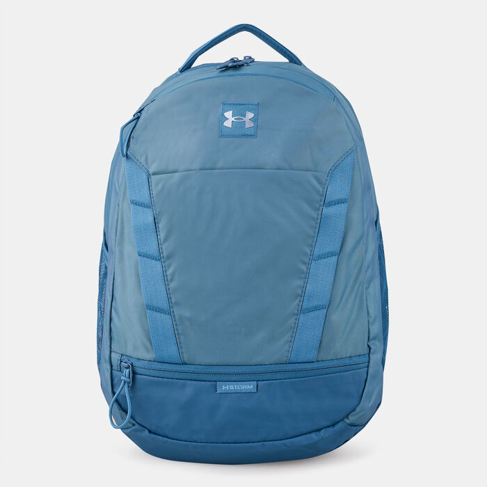 Under Armour Women's UA Hustle Signature Backpack Blue image number 0