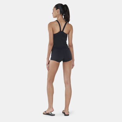 Speedo Women's Panel Tankini Swimsuit Black Speedo Women's Panel Tankini Swimsuit Black