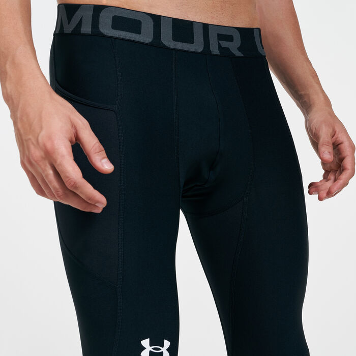 Under Armour Men's HeatGear® Armour 7/8 Tights Black image number 3