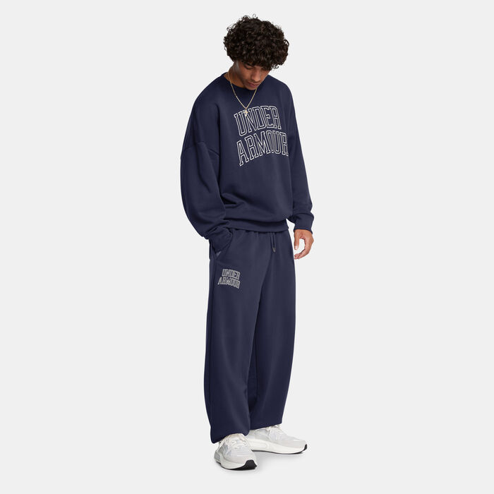 Under Armour Men's Icon Terry Sweatshirt Blue Under Armour Men's Icon Terry Sweatshirt Blue image number 2