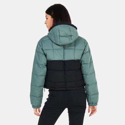 Timberland Women's Canvas Puffer Jacket Green