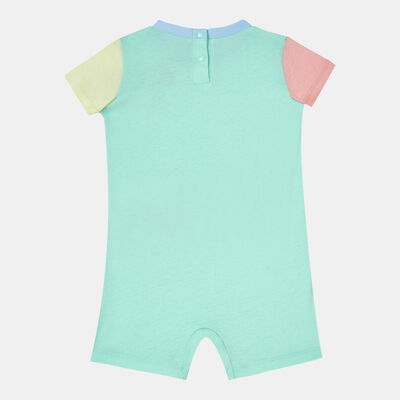 Nike Kids' Colorblocked Romper Green