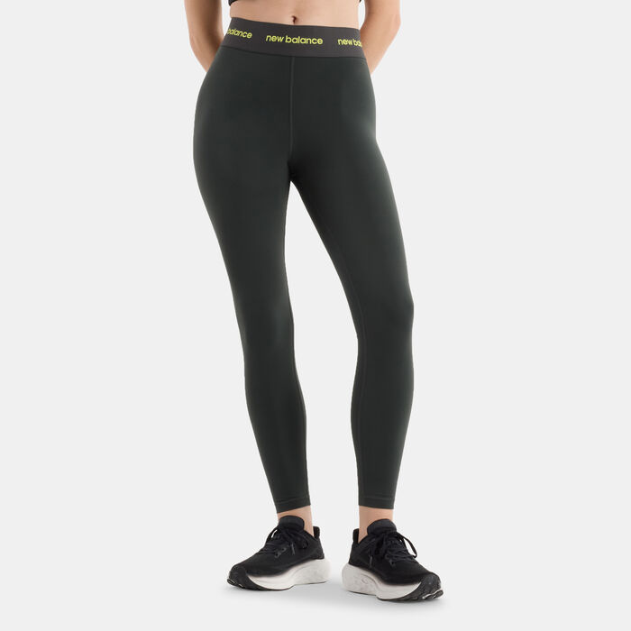 New Balance Women's Sleek Sports Leggings Black New Balance Women's Sleek Sports Leggings Black image number 0