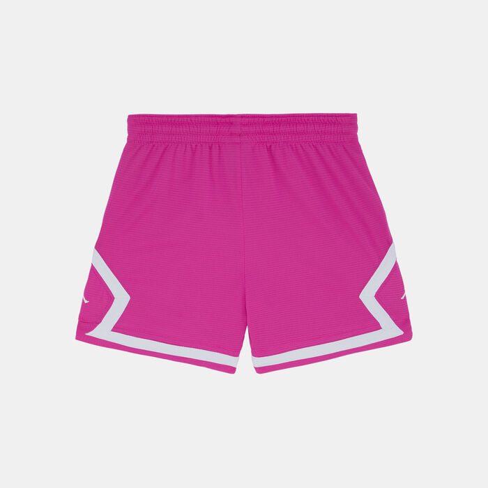 Jordan Kids' Dri-FIT Sport Diamond Basketball Shorts (Older Kids) Pink image number 1