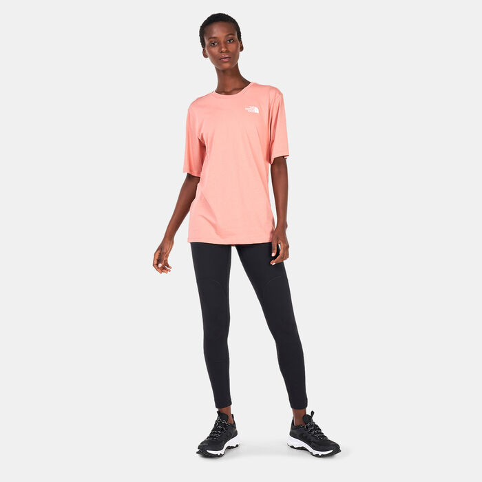 The North Face Women's Simple Dome T-Shirt Pink The North Face Women's Simple Dome T-Shirt Pink image number 2