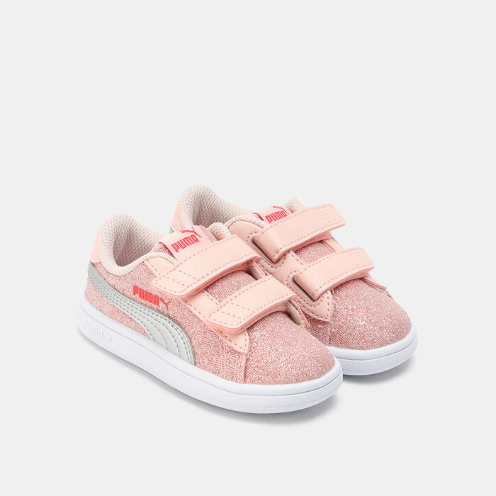 PUMA Kids' Smash V2 Shoe Pink PUMA Kids' Smash V2 Shoe Pink image number 1