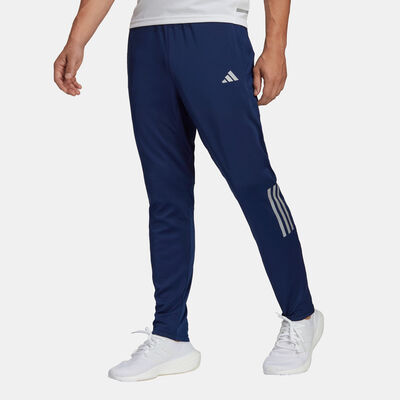 adidas Men's Own the Run Astro Knit Joggers Blue