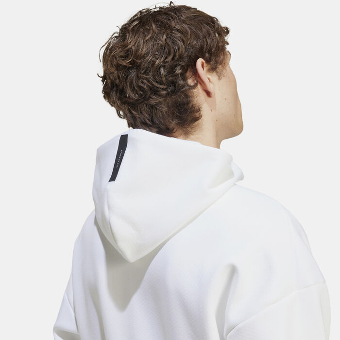 adidas Men's Z.N.E. Track Jacket White image number 4
