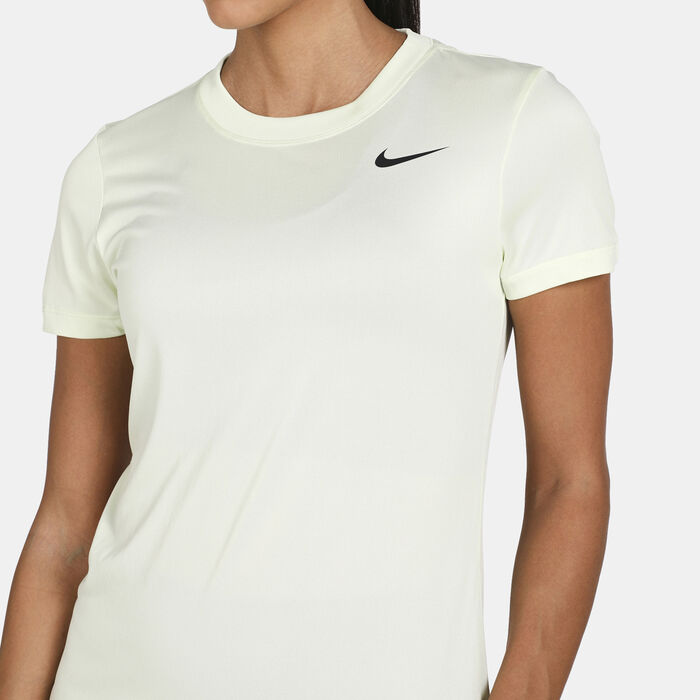 Nike Women's Dri-FIT Legend T-Shirt Green Nike Women's Dri-FIT Legend T-Shirt Green image number 3