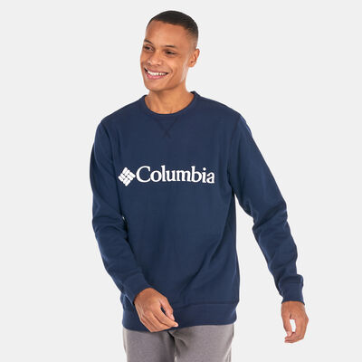 Columbia Men's Columbia™ Logo Fleece Crew Sweatshirt Blue Columbia Men's Columbia™ Logo Fleece Crew Sweatshirt Blue