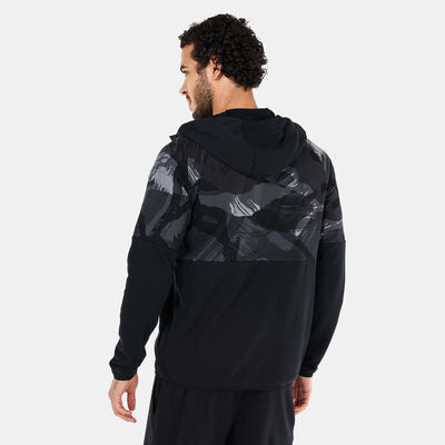 Nike Men's Dri-FIT Fleece Full-Zip Camo Fitness Hoodie Grey Nike Men's Dri-FIT Fleece Full-Zip Camo Fitness Hoodie Grey