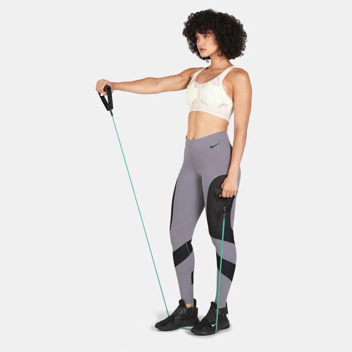Nike Women's Dri-FIT ADV Swoosh Sports Bra Green Nike Women's Dri-FIT ADV Swoosh Sports Bra Green image number 2