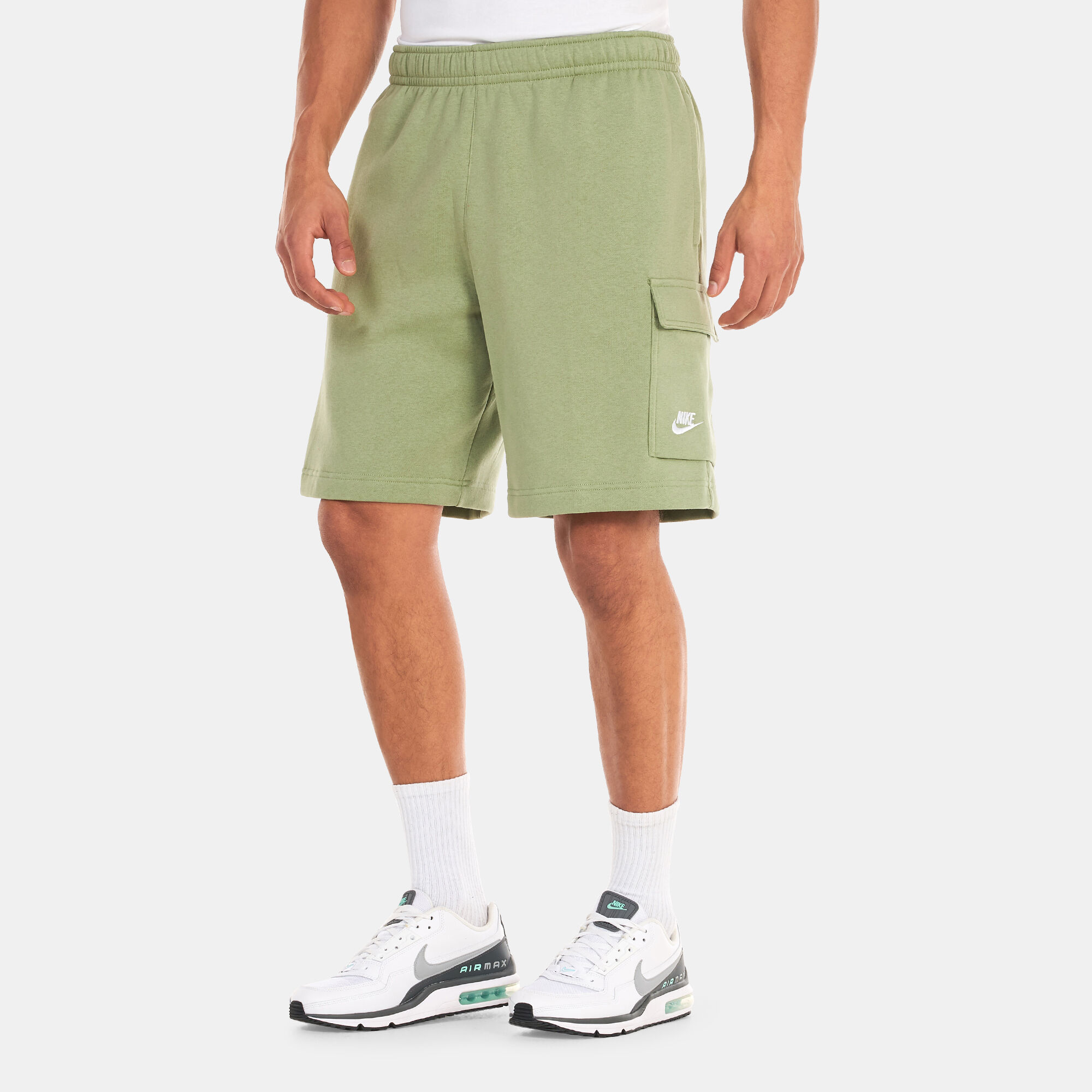 Nike cargo shorts elastic waist top