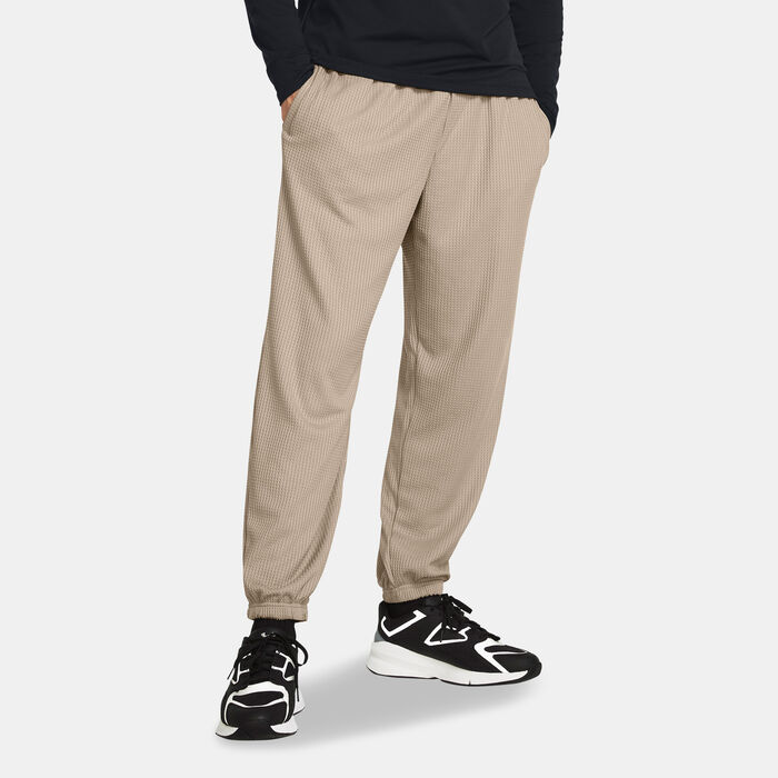 Under Armour Men's Rival Waffle Sweatpants Brown image number 0