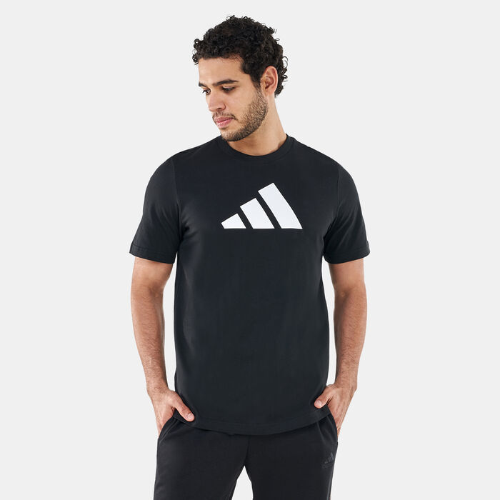 adidas Men's Future Icons Three Bar T-Shirt Black image number 0