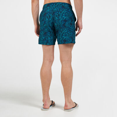 Speedo Men's Vintage Paradise 16-inch Swimming Shorts Blue