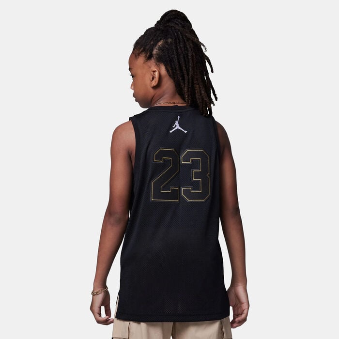 Jordan Kids' 23 Jersey Black Jordan Kids' 23 Jersey Black image number 1