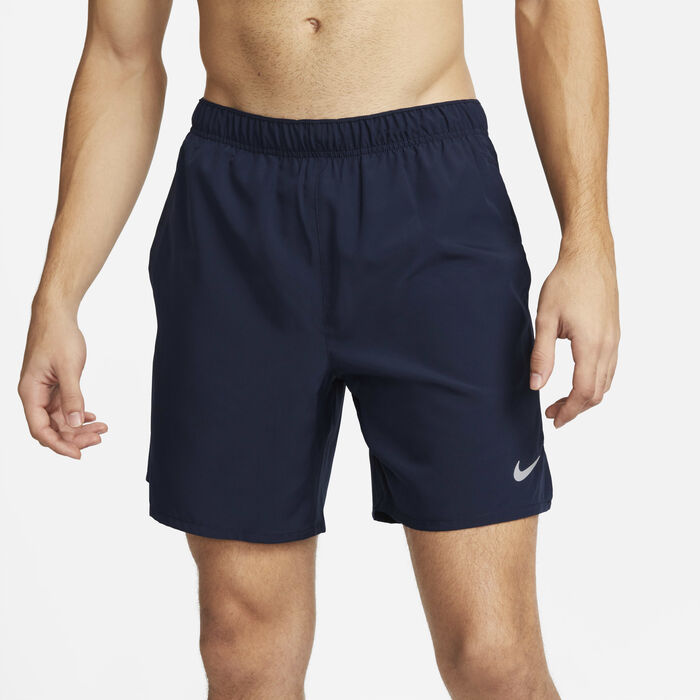 Nike Men's Dri-FIT Challenger 2-In-1 Shorts Blue Nike Men's Dri-FIT Challenger 2-In-1 Shorts Blue image number 1