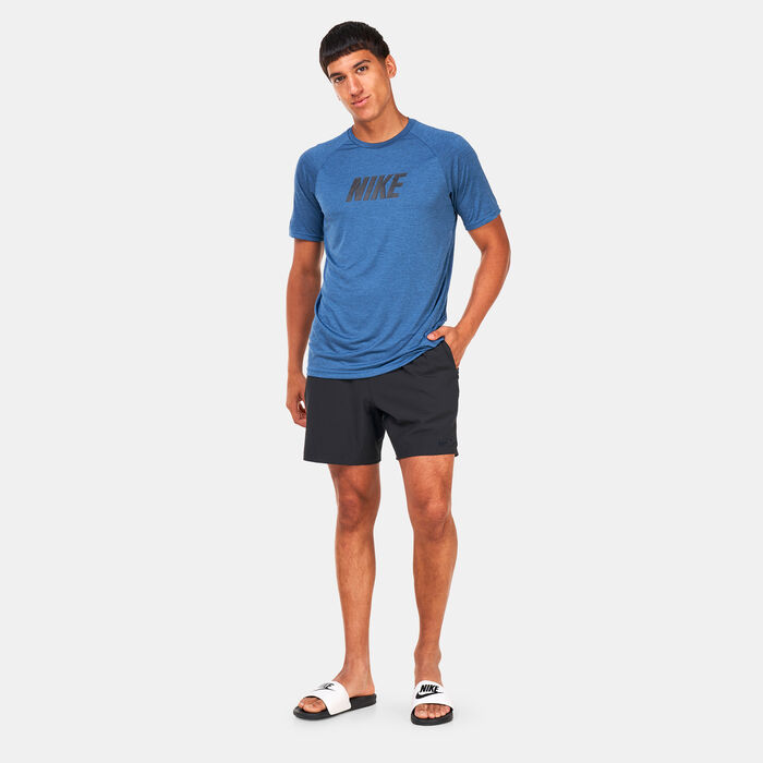 Nike Swim Men's Swim 7-Inch Volley Shorts Black image number 2