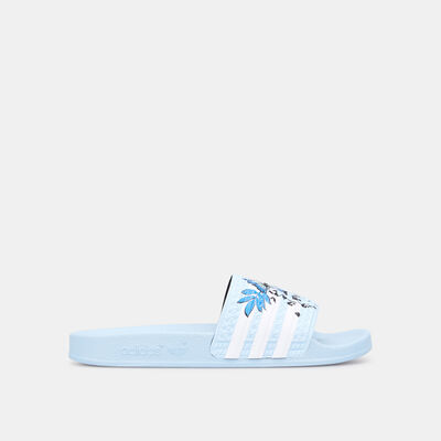 adidas Originals Kids' Adilette Slides Blue adidas Originals Kids' Adilette Slides Blue