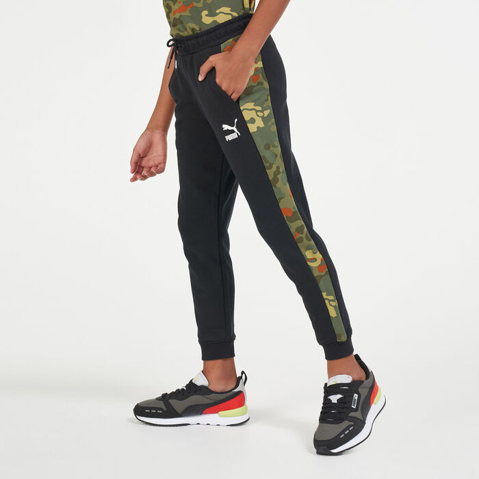 PUMA Kids' Classics Graphic Printed Camo Sweatpants (Younger Kids) Black PUMA Kids' Classics Graphic Printed Camo Sweatpants (Younger Kids) Black image number 0