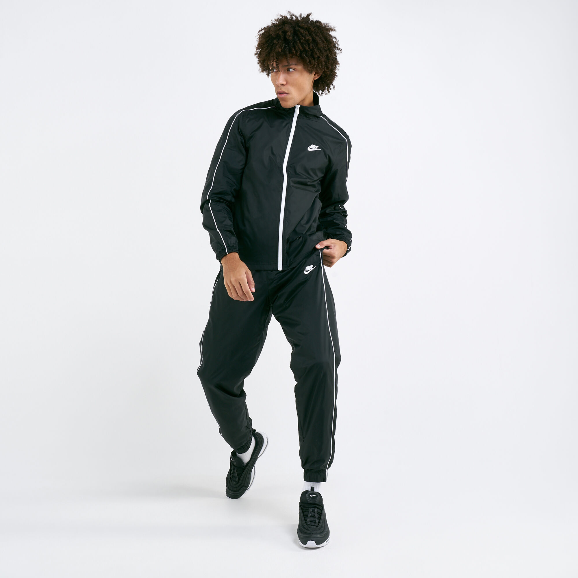 Nike nylon tracksuit new arrivals
