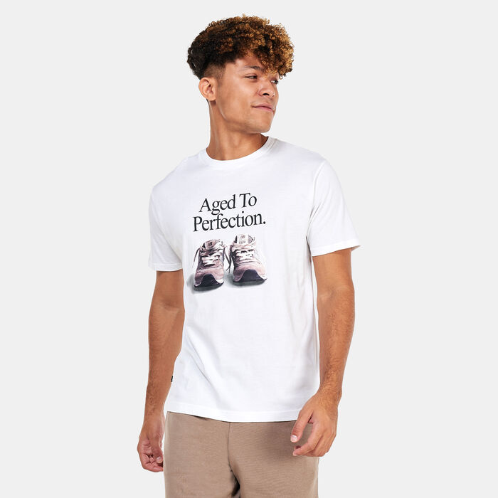 New Balance Men's NB Athletics Legacies Perfection T-Shirt Black New Balance Men's NB Athletics Legacies Perfection T-Shirt Black image number 0