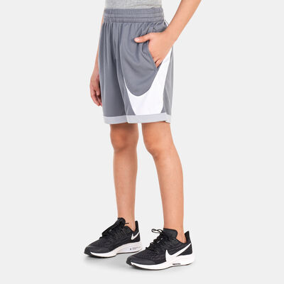 Nike Kids' Dri-FIT Basketball Shorts (Older Kids) Grey
