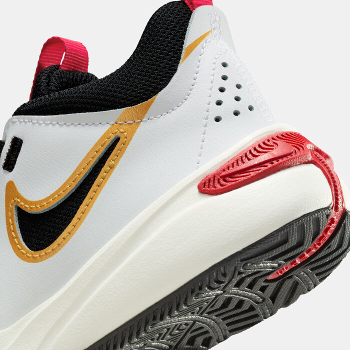 Nike Kids' Team Hustle D 11 Basketball Shoes White image number 5