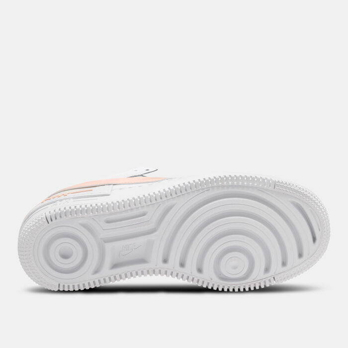 Nike Women's Air Force 1 Shadow Shoes White image number 2