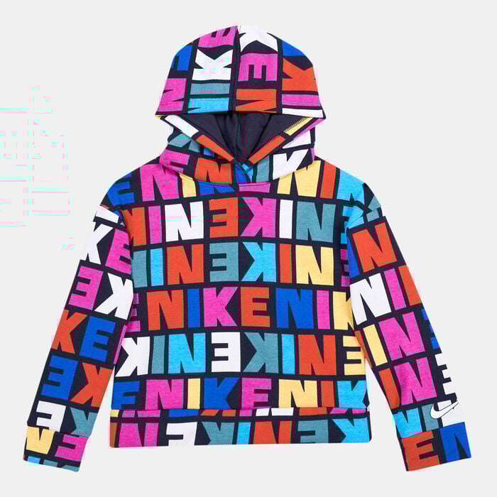 Nike Kids' Snack Pack Pullover Hoodie (Younger Kids) Blue Nike Kids' Snack Pack Pullover Hoodie (Younger Kids) Blue image number 0