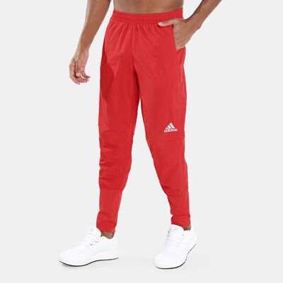 adidas Men's Adizero Marathon Pants Red