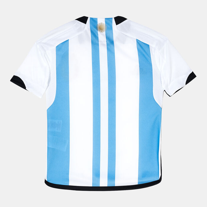 adidas Kids' Argentina Stadium Home Jersey - 2022/23 White image number 1