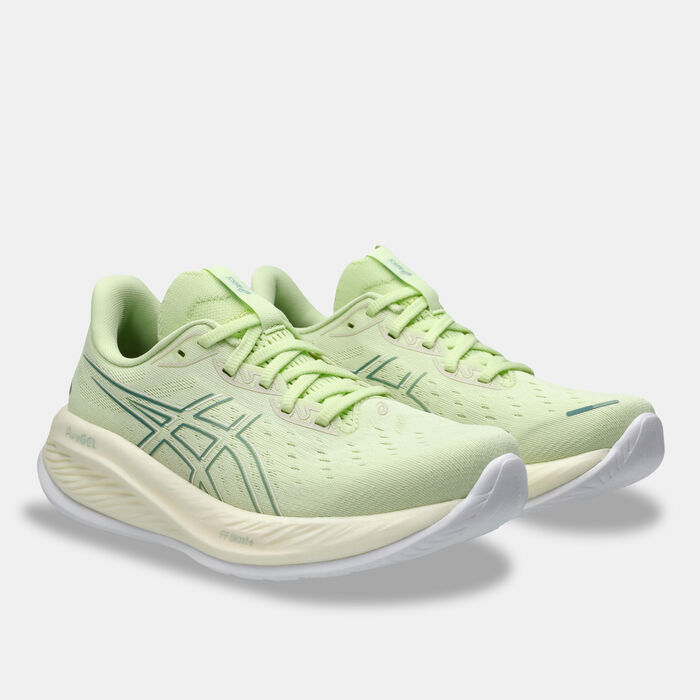 ASICS Women's GEL-Cumulus 26 Running Shoes Green image number 1