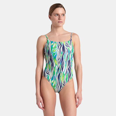 Arena Women's Printed One-Piece Swimsuit Multi