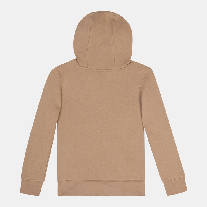 Nike Kids' Sportswear Club HBR Core Hoodie Brown Nike Kids' Sportswear Club HBR Core Hoodie Brown image number 1