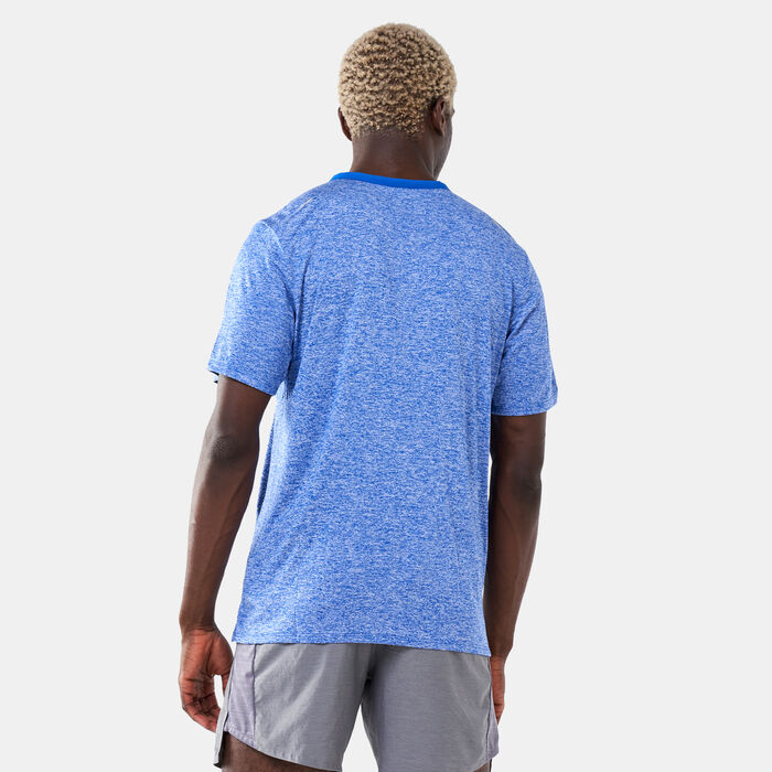 Nike Men's Dri-FIT Rise 365 T-Shirt Blue Nike Men's Dri-FIT Rise 365 T-Shirt Blue image number 1