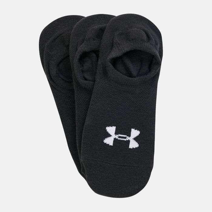 Under Armour Core Ultra Ankle Socks (3 Pack) Black Under Armour Core Ultra Ankle Socks (3 Pack) Black image number 0