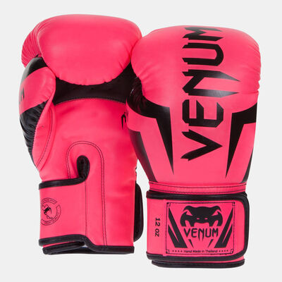 Venum Elite Boxing Gloves - 12oz Pink